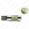 Picture of 1pcs High Power T10/W5W/194/168 10SMD 5630 LED Canbus Error Free Car LED Light Bulb With Lens
