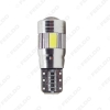 Picture of 1pcs Power T10/W5W/194/168 6SMD 5630 LED Canbus Error Free Car LED Light Bulb With Lens