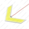 Picture of 1pc Auto COB 18SMD 18LED Arrows Lamp Indicator Safe led Panels Car Side Mirror Turn Signal Light 7-Color