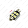 Picture of 1pcs White 31mm 41mm No Error Canbus 4-LED 5050SMD Car Festoon Dome LED Light Reading Light