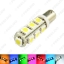 Picture of 1 pc 7-Color BA9S T4W 1895 5050 13SMD 13LED Lamp Car Side LED Light Bulbs Door Light 12V