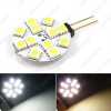 Picture of 1pcs White/Warm White Car Home Boat G4 12SMD 5050 12LED Reading LED Light Cabinet Bright Intensity Light