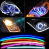 Picture of 45cm Bright DRL Flexible Soft Tears LED Tube Strip Daytime Running Light Turn Signal Light 2-Color