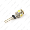Picture of 1pcs White/Warm White Car Home Boat G4 5050 5LED Reading LED Light Cabinet Bright Intensity Light