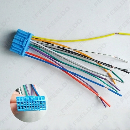 Picture of 1pc Car Audio Stereo Wiring Harness For HONDA/ACURA/ACCORD/CIVIC/CRV Pluging Into OEM Factory Radio CD