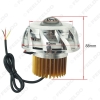 Picture of 1pc Universal Hi/Lo Beam Projector Lens Headlight with Double Angel Eyes Demon Eye for Motorcycle LED Fog Light