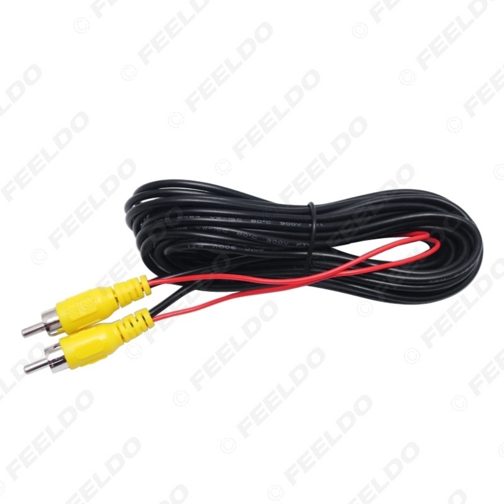 Picture of 6-meter Car Reversing Camera Video Cable RCA With Spcial Reversing/Backup Detecting Wire
