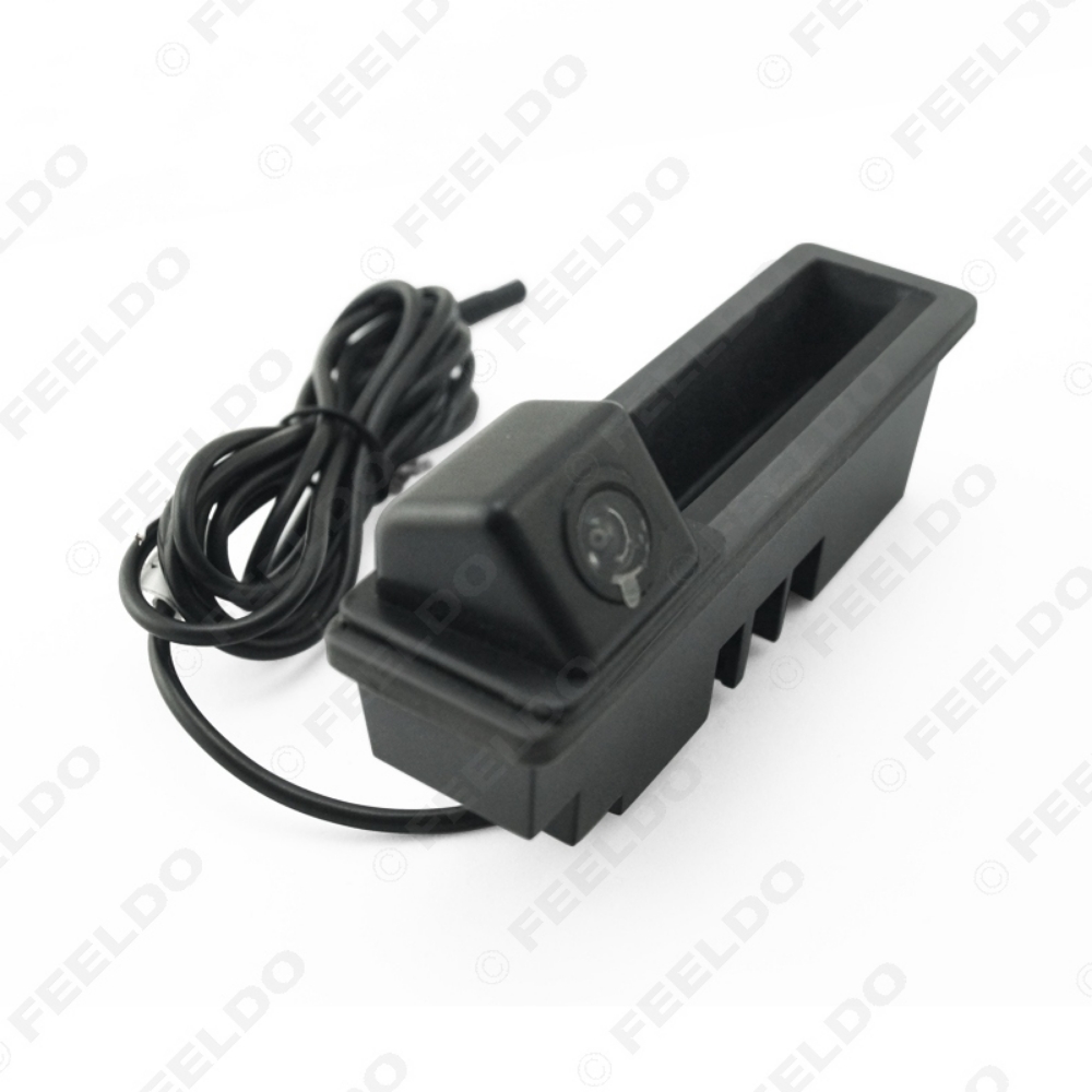 Picture of Car Rear View Parking Trunk Handle Camera For Audi A6L/2011 Q7 A4/2011 12 Backup Camera