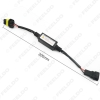 Picture of Car Warning Canceller Capacitor Error Free Load Resistor LED Canbus Decoder for 9006 Fog light