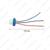 Picture of 9007 Ceramic Socket Xenon Lamp Wiring Harness for Headlight 9007 Light Bulb Holder Connector Adapter