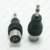 Picture of 1pcs Car Auto Motor 3.5mm TRS Connector to IEC (Female) Adaptor Plug