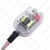 Picture of Auto Line Out Converter Audio Sound Subwoofer Amplifier styling Car Speaker to RCA Level Adaptor High to Low Sockets