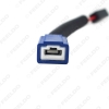 Picture of H1 Ceramic Socket Heavy Duty Ceramic Wiring Harness H1 Light Bulb Connector Adapter For Headlights