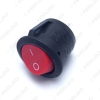 Picture of 2-Pin 23mm Diameter Round Button 6A/250V 10A/125V AC Car/Auto/Boat Rocker SPST Switch ON/OFF