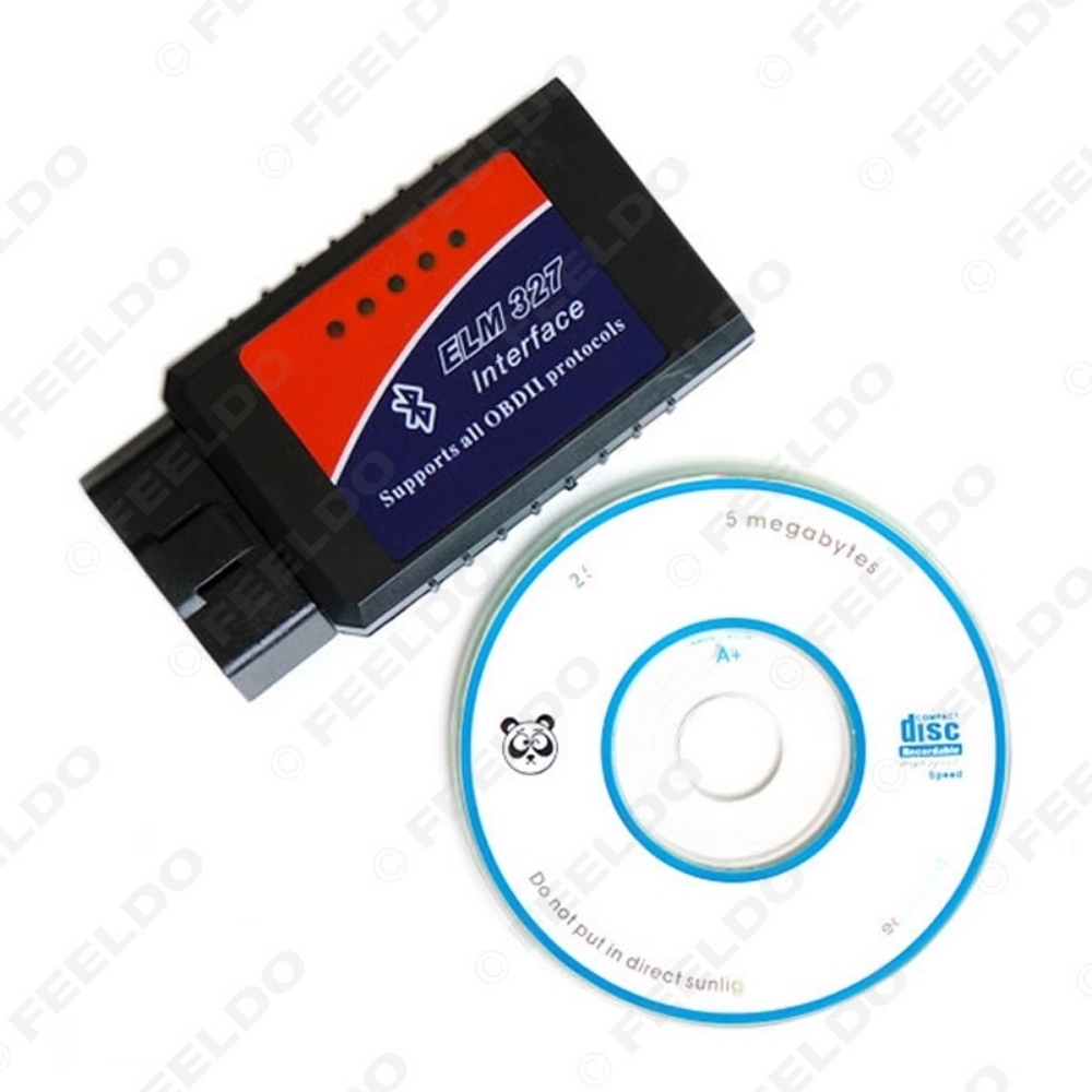 Picture of Auto Car Diagnostic Scanner Bluetooth Wireless ELM327 OBD2/OBDII