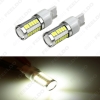 Picture of 1pcs White 7440 5630SMD 33LED 850LM Car LED Turn Signal Brake Tail Light Bulb Socket
