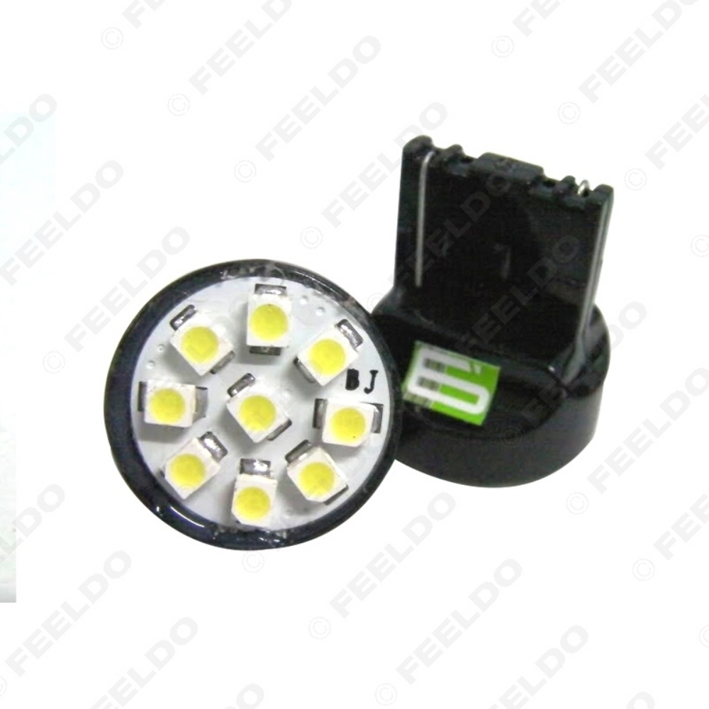 Picture of 1pcs White 12V T20 7440 9SMD 1210 Chip Car Auto Tail Turn Signal Brake LED Lights Bulb Lamp