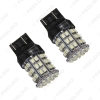 Picture of 1pcs White 12V T20 7443 64SMD 1206LED Car Auto Turn/Brake Signal Tail LED Light Bulb