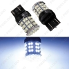 Picture of 1pcs White 12V T20 7443 64SMD 1206LED Car Auto Turn/Brake Signal Tail LED Light Bulb
