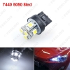 Picture of White T20 7440 5050 8smd Car Auto Turn Signal Backup Stop LED light Headlight DC12V