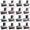 Picture of 30+ Logos Black PU Carbon Fiber Texture Embroidery Car Seat Headrest Neck Cushion Pillows For Mix Order
