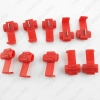 Picture of 1pcs Red Scotch Lock Wire Connectors Quick Splice Terminals Crimp Electrical