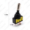 Picture of 10x 12V 20A Car Vehicle Auto Red LED Light Toggle Rocker Switch 3Pin SPST ON/OFF