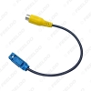Picture of Car Reversing Camera Adaptor Fakra RCA Cable Plug For Mercedes For Ford OEM Radio Head Unit