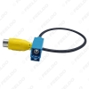 Picture of Car Reversing Camera Adaptor Fakra RCA Cable Plug For Mercedes For Ford OEM Radio Head Unit