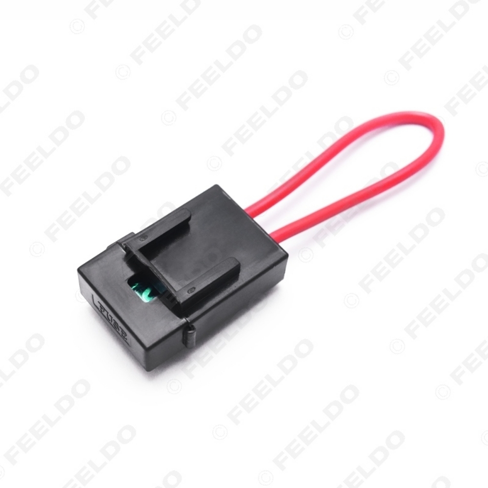 Picture of 1PC 30A-8Gauge Waterproof Inline Blade Wedge Style FUSE Holder Cover
