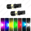 Picture of 1pcs T10 1.5W Wedge Light Lamp Bulb Side Marker Backup Car LED light Bulb 7-Color