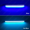 Picture of 2pcs White 17cm Aluminum Housing 6W Car COB LED Daytime Running Light DRL Driving Lamp
