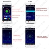 Picture of 4pcs/set Car Blutooth APP Intelligent Control Decorative LED Atmosphere Neon Light RGB Car Interior Footwell Light