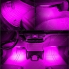 Picture of 4pcs/set Car Blutooth APP Intelligent Control Decorative LED Atmosphere Neon Light RGB Car Interior Footwell Light