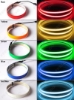 Picture of 8 Colors 100CM*14MM 1m Electroluminescent Tape EL Wire Cold Light Strip Car Ambient Light DC 12V 