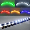 Picture of 1PC Car 30cm 3528SMD 15LED Flexible Daytime Running LED Light DRL Strip Light 5-Color
