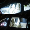 Picture of 1Set White Car COB 48SMD 40x35mm T10 BA9S Festoon Dome Panel Light Car Panel LED Reading Light