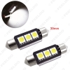 Picture of White 36mm Canbus 5050 Error-Free LED 3SMD Festoon turn signals Light Bulbs