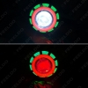 Picture of Motorcycle Car Hi/Lo Beam Projector Lens Headlight with Double Angel Eyes Demon Eye LED Fog Light