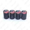 Picture of Black Car Universal Chrome Zinc Alloy Tire Valve Cap For Wholesale Mixed Logos Order