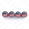 Picture of Black Car Universal Chrome Zinc Alloy Tire Valve Cap For Wholesale Mixed Logos Order