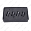 Picture of Black Car Universal Chrome Zinc Alloy Tire Valve Cap For Wholesale Mixed Logos Order