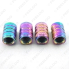 Picture of 4pcs/Set Color Car Motorcycle Bike Aluminum Alloy Wheel Tire Valve Stem Caps Dust Covers