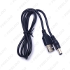 Picture of Black 85cm USB 2.0 Port To 5.5mm x 2.1mm 5V DC Power Barrel Jack Power Cable Connector Plug