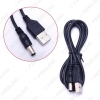 Picture of Black 85cm USB 2.0 Port To 5.5mm x 2.1mm 5V DC Power Barrel Jack Power Cable Connector Plug