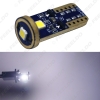 Picture of White T10 194 W5W 3030 3LED Canbus Car LED Light No Error License Plate Parking Lights Side Lamp Bulb