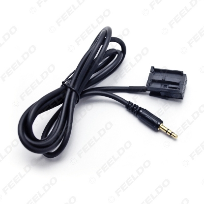 Picture of Car Accessory CD 3.5mm Aux Cable Harness Adapter for Ford Focus Fiesta Mondeo PUMA MK2 MK3 S-MAX