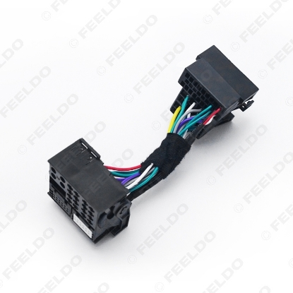 Picture of 36pin Male Connector Adapter To 40pin Female Car Head Unit Stereo Quadlock Wiring Harness For Volkswagon Car Head Unit Audio