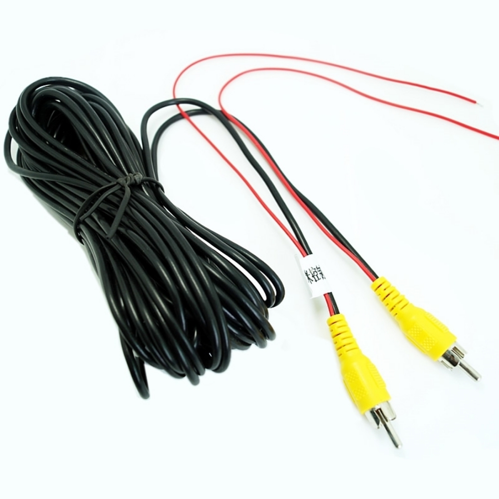 Picture of 10M Car RCA Reversing Camera Video Cable With Spcial Reversing/Backup Detecting Wire