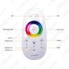 Picture of Wireless RF 2.4G Touch Screen 3 Channel Control Remote LED RGB Controller Dimmer For LED Strip light lamp Downlight 12V-24V